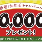 【ECナビ】条件達成でもれなく1,000円貰える！「新春！お年玉キャンペーン」