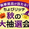 秋の大抽選会